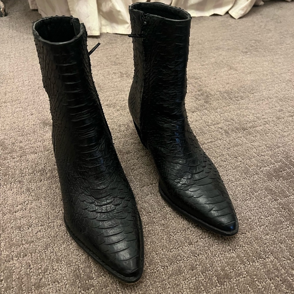Matisse reptilian boots